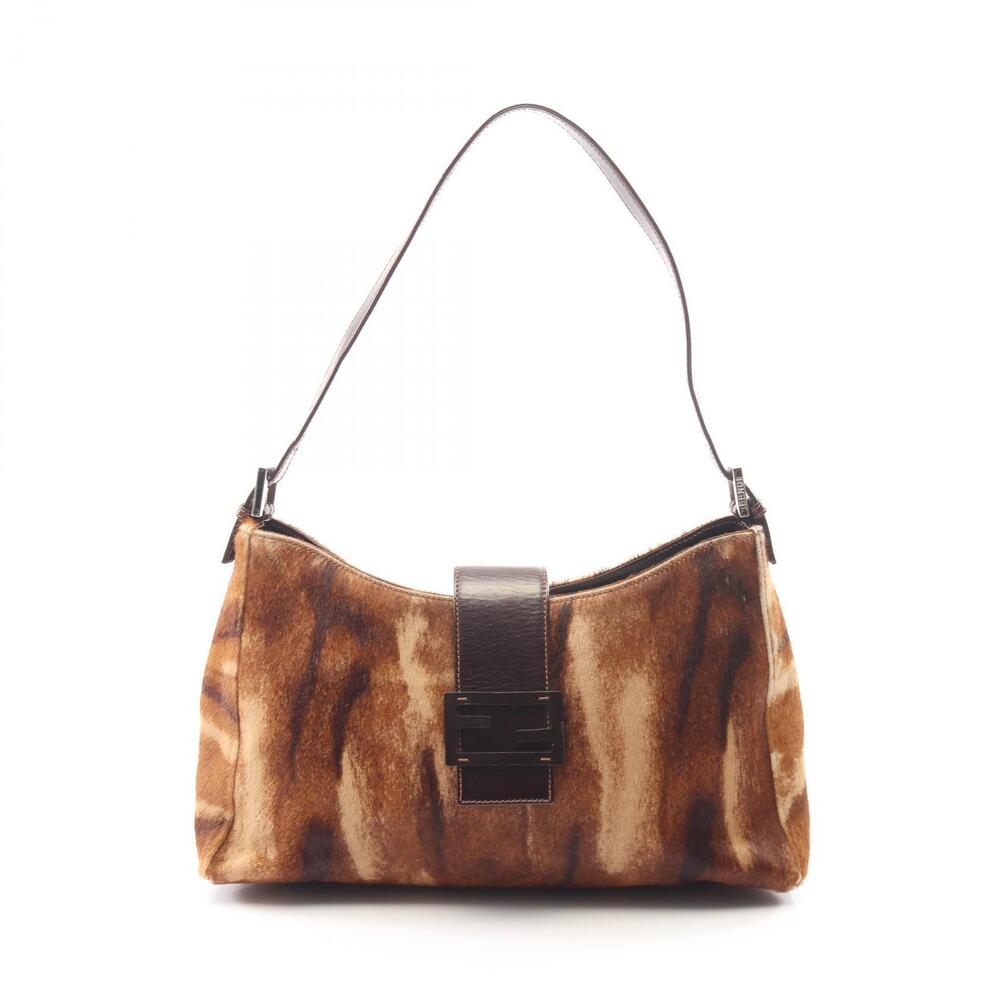 Fendi Hobo Bag Leather Brown